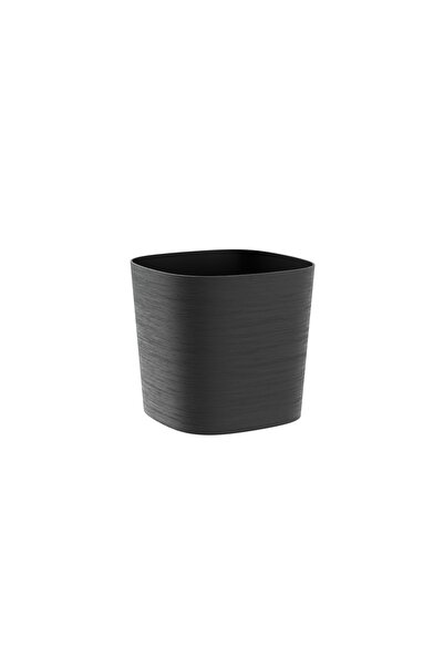 Teraplast Capri 38 Plastik Akıllı Saksı Siyah