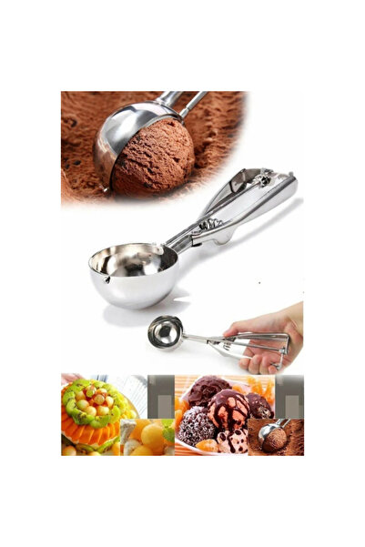 RiverWorld River World Steel Spoon for Serving Ice Cream