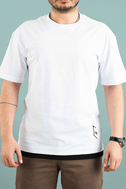 bombe Ανδρικό μπλουζάκι με λαιμόκοψη με ποδήλατο με τύπωμα