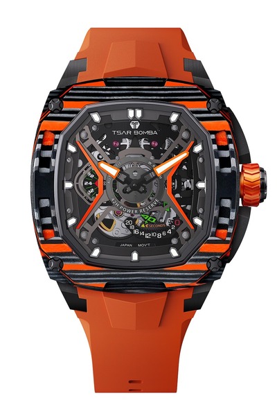 Tsar Bomba Mens Watch TB8605A-03, Automatic, 46mm, 5ATM