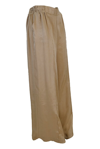 Eskişehir Mağazacılık 5556 Sentez Silk Cupra Wide Leg Pants