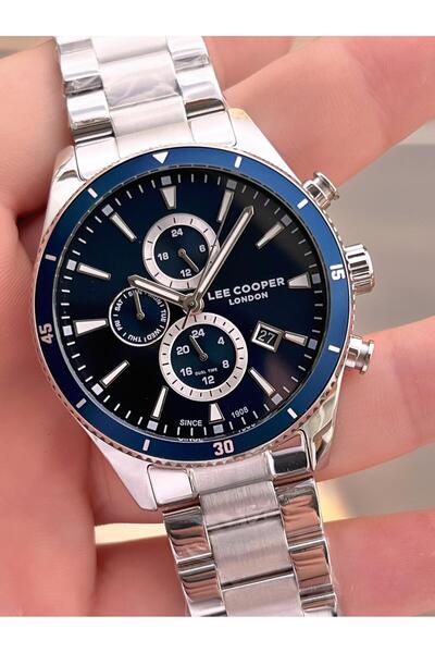 Lee Cooper Italian Design Bracelet Gift 2 Years Warranty 5 Atm Men's Wristwatch Elc.08326.390