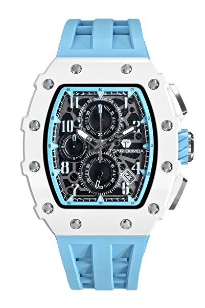 Tsar Bomba Mens Watch TB8204B-02, Quartz, 44mm, 5ATM
