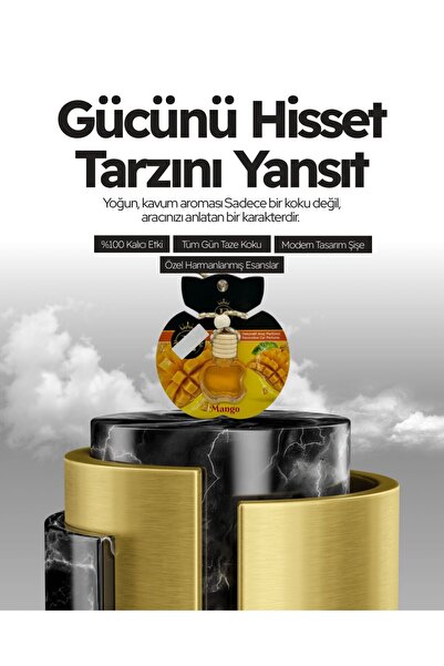 Mango Daha Kalıcı Uzun Süre Etkili Oto Arac Kokusu 8 ML