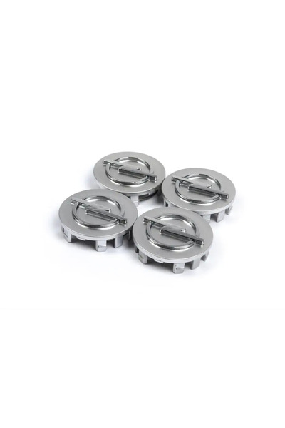Opel Set 4 capace jante aliaj gri/argintiu 59 mm