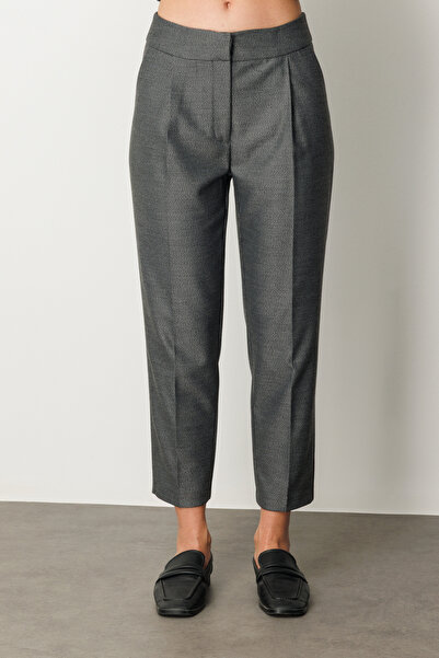 Ekol High Waist Slim Leg Trousers