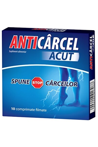 Zdrovit Anticarcel acut, Zdrovit, 10 comprimate