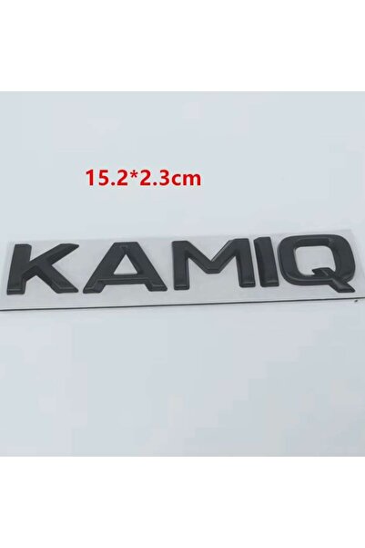 MAF Emblemă KAMIQ pentru Skoda, Negru