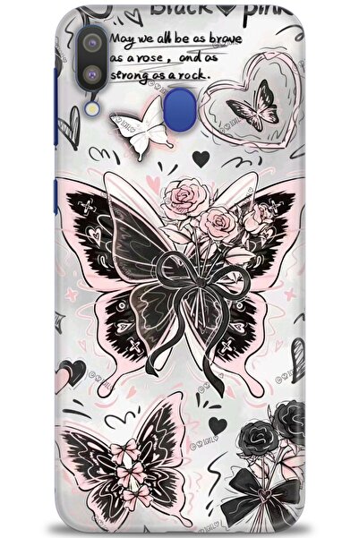 kılıfevreni Samsung Galaxy M20 Uyumlu HD Kalite Silikon Kılıf Şeffaf Silikon ...