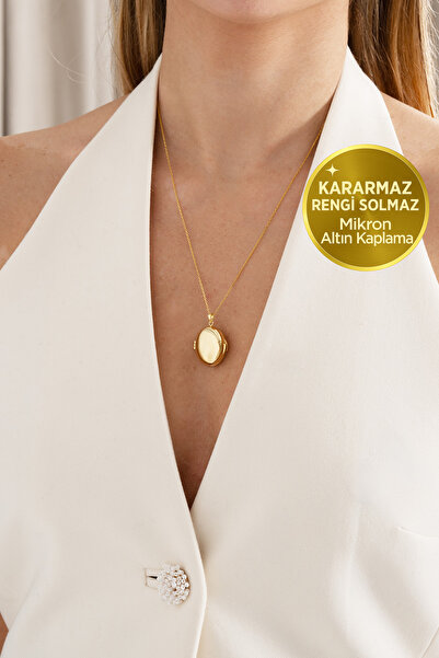 jingle bells 925 Ayar Gümüş Açılır Kapanır Kişiye Özel Fotoğraflık Madalyon Kolye Altın Kaplama