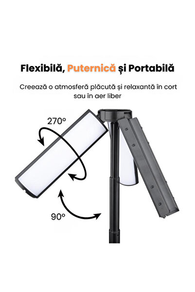 HHERESSY 4-in-1 Multifunctional Flashlight, 3 Modes, 4500mAh Power Bank, Type-C, Waterproof, Grey