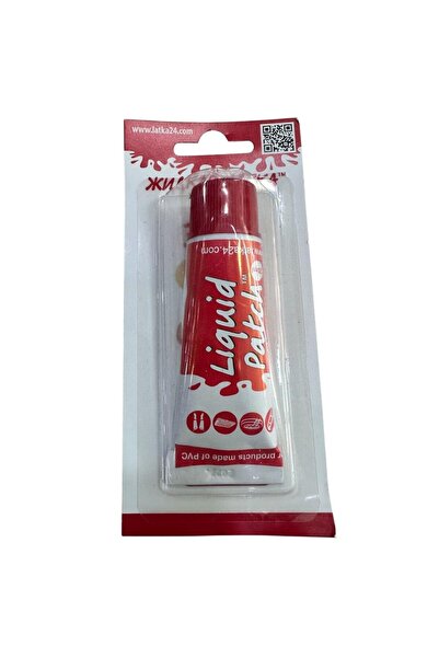 LİQUİD PATCH Şişme Bot Şişme Yatak Sıvı PVC Tamir Yaması 20ml Kırmızı