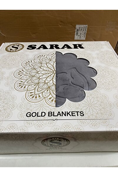 Sarar Çift Kişilik Battaniye - Yatak Örtüsü (220x240 Cm) - KUTULU