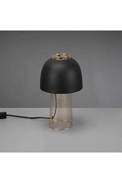 Trio Lighting Table lamp PUNCH, black/gold, E27 socket - TRIO