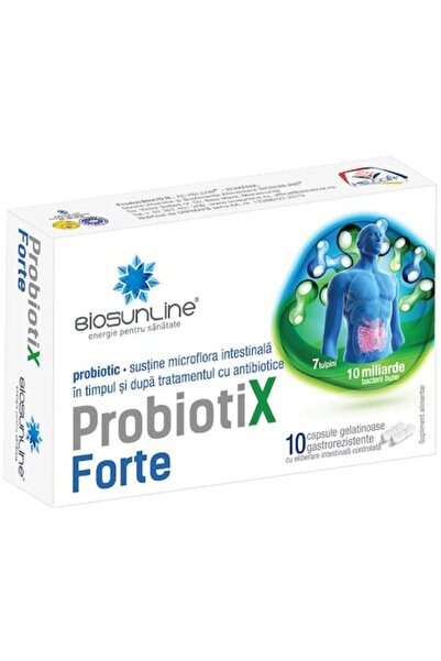 BioSunLine Supliment alimentar Probiotix Forte, BioSunLine, 10 capsule
