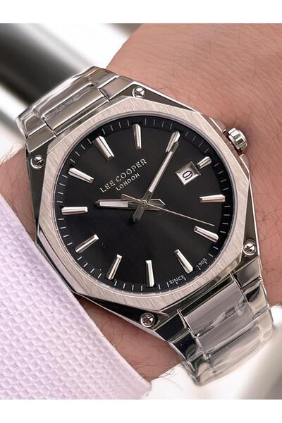 Lee Cooper Italian Design Bracelet Gift 2 Years Warranty 5 Atm Men's Wristwatch Elc.08252.350
