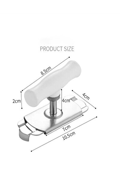 Alvin Paslanmaz Çelik Kavanoz ve Şişe Kapak Açacağı – Ergonomik Kolay Açma Ap...