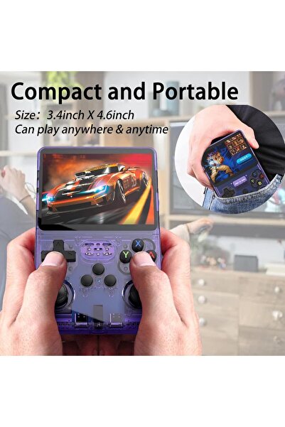Generic R36S Retro Handheld Gaming Console – 64GB, 30,000+ Games, 3.5-inch IPS HD Screen