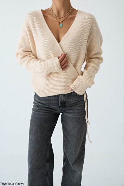 PELİNORA Tied Knitwear
