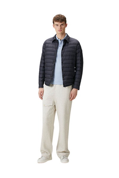 Moncler Navy Blue Quilted Coat 102228784_500