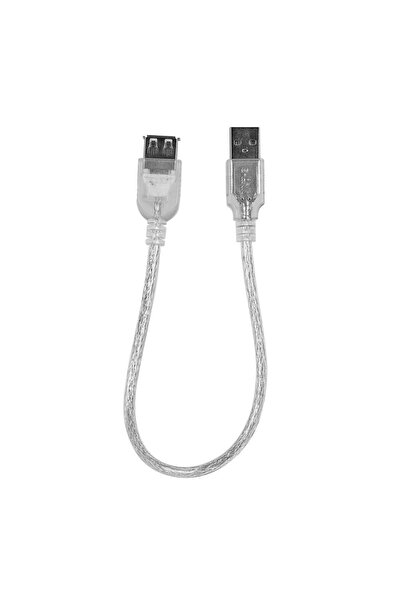 S-LINK SL-AF30 30cm Usb 2.0 AM To AF Şeffaf Uzatma Kablosu