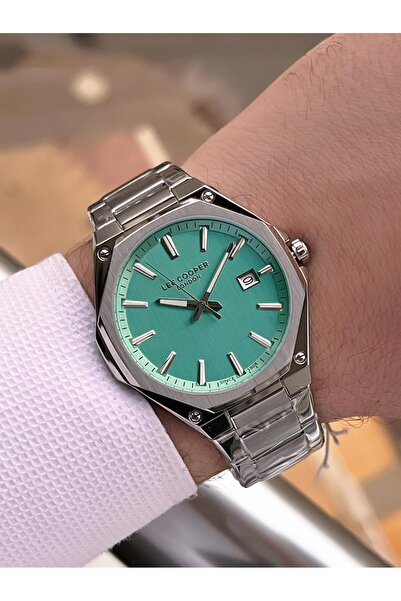 Lee Cooper Italian Design Bracelet Gift 2 Years Warranty 5 Atm Men's Wristwatch Elc.08252.300