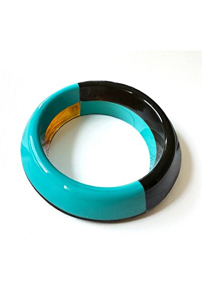 ALS Tasarım Dünyası سوار سميك من الفيروز والعظم