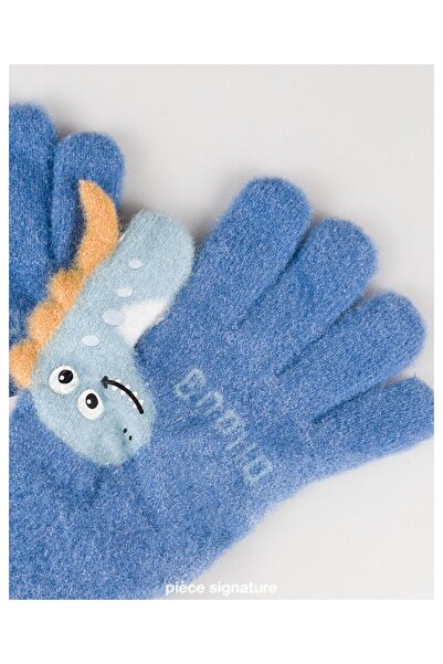 PIECE SIGNATURE Soft, Nylon Children's Gloves (4-8 Years) (95% Nylon 5% Spandex)