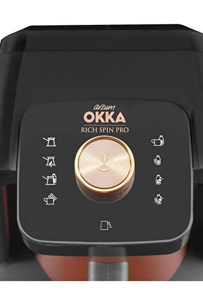 Arzum Okka Rich Spin Pro Turkish Milk Coffee Machine - OK0026 Copper