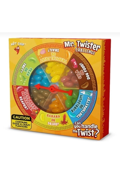Hot Chip Mr.Twister Challange Bean Şeker 120 gr GOODS&CRAZY FLAVOURS