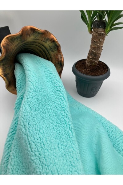 Bursa Kumaş Mint Green Welsoft Fabric – Single-Sided Medium Firmness – Soft a...