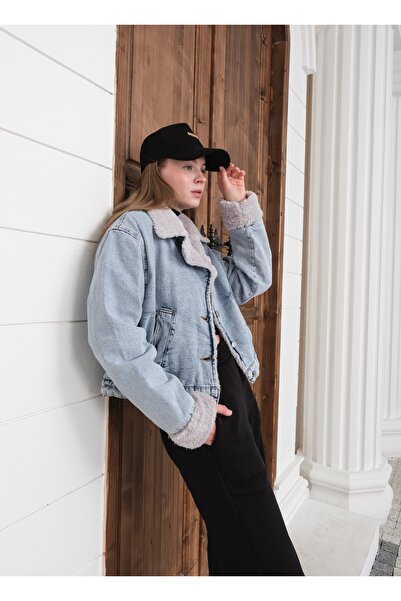 SOLİS MODA jachetă de blugi pentru femei