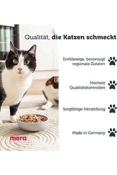 Mera Finest Fit Sensitive Stomach Wet Cat Food (Chicken) 12x85g