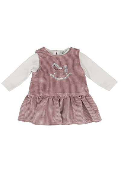 best kids Swinging horse embroidered velvet gilet set