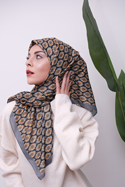49eyşanipek وشاح ناعم رقمي بنمط مختلط ملون