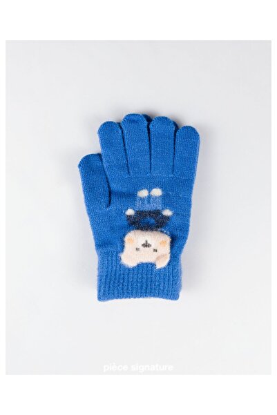 PIECE SIGNATURE 95% ACRILIC 5% ELASTAN, Mănuși pentru băieți (4-8 ani)