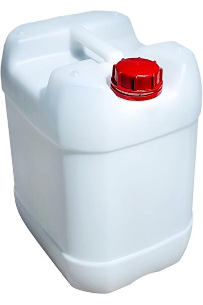 Raco Jerry Can Type Plastic Canister with Red Tamper-Evident Cap, 20 Litre