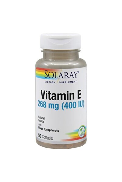 Solaray Supliment alimentar Vitamin E 400UI Solaray, Secom 50 capsule