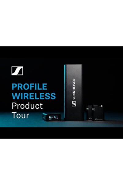 Sennheiser 2-Channel All-In-One Microphone System Profile Wireless Professional Wireless Mic Set for Creators