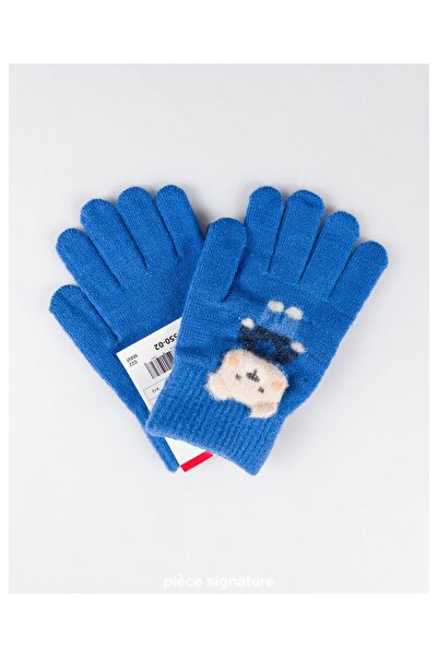 PIECE SIGNATURE 95% Acrylic 5% Elastane, Boys' Gloves (Age 4-8)