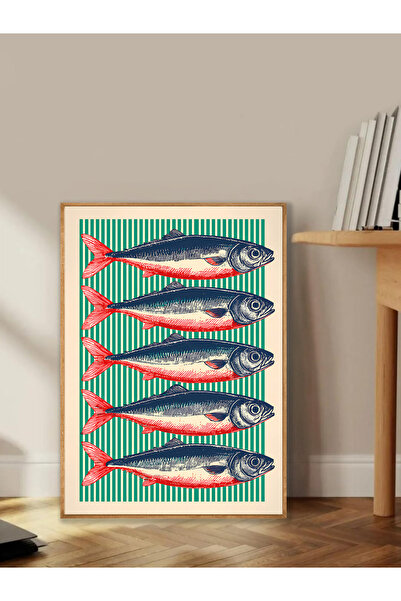 Tuba Decor Tablo dintr-o singură bucată cu rame din lemn pentru sufragerie, sufragerie, bucătărie