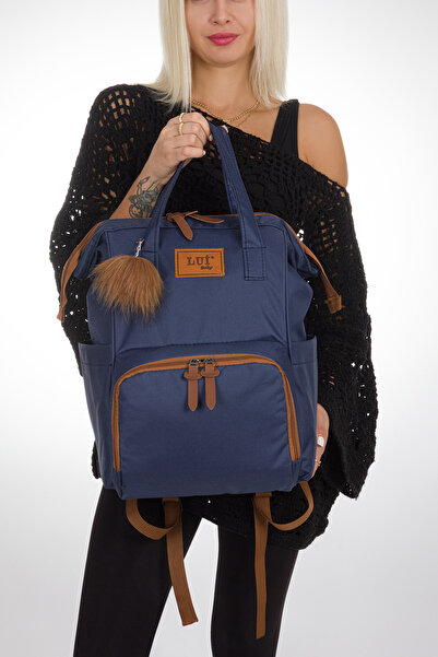 L&M LEGAS MODA Mother Baby Care Backpack with Thermal Bottle Holder and Stroller Gift