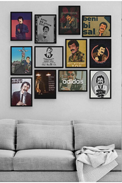 TABLOX Masa din lemn MDF Müslüm Gürses 12 piese