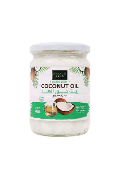 Organic Land Organic Coconut Oil 500 ml