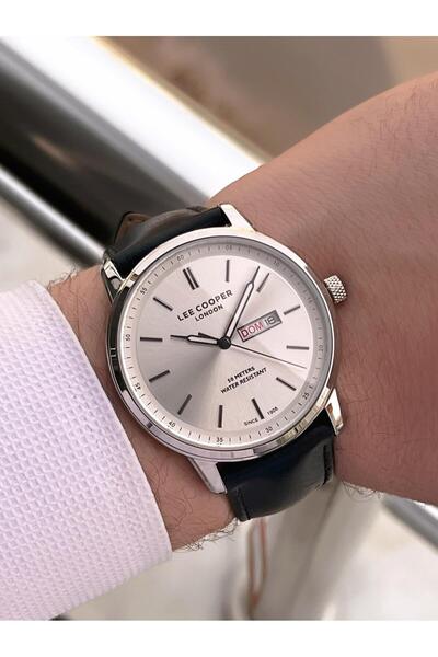 Lee Cooper Italian Design Bracelet Gift 2 Years Warranty 5 Atm Men's Wristwatch Elc.08235.351