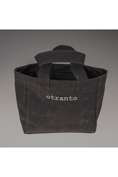 Otranto Company Nova Mumlu Kanvas Çanta - Antrasit