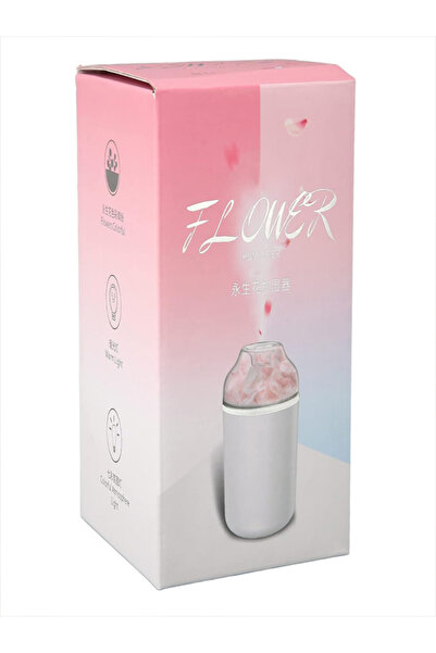 OEM Umidificator Aromaterapie RD-E283 “Immortal Flower Glow” – 280ml, USB, Lumină Caldă & Efect RGB