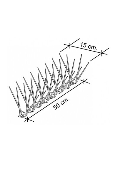 EXPEL Tüneme Bariyeri 10 adet SİYAH 5 METRE SİYAH