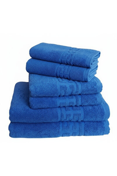 Royal Set 6 Prosoape de Lux GREEK Calitatea I Orange100% Bumbac Pieptanat 650 g/mp