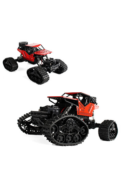 Gotel Mașină cu telecomandă RC 2-în-1 Off-Road 4x4 – cu roți și șenile inters...